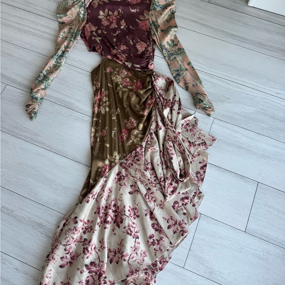 Zimmerman size 2Floral Multicolor Maxi Dress